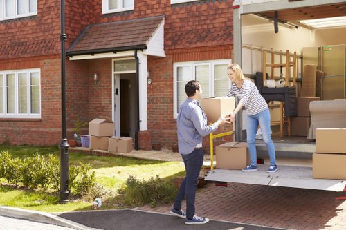 Flat removals in Merton with careful packing and loading