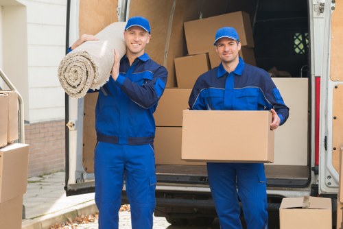 Busy moving day with a Removal Company Merton team
