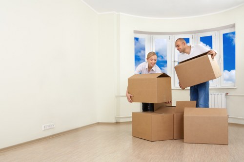 Secure transport of valuable furniture during a Merton removal