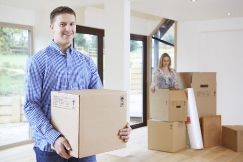 Unpacking and room setup support for a family home in Merton