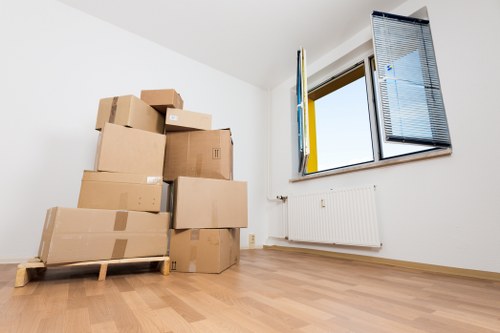 Local Merton van moving boxes and household items