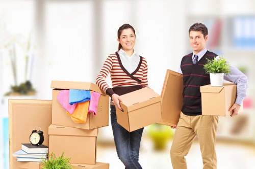 Secure storage and transport support for removals in Merton