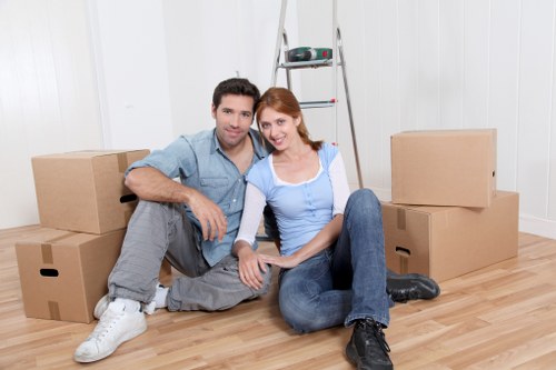 Professional packing materials used for removal services in Merton