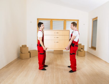 Safe furniture handling by a Merton removal company